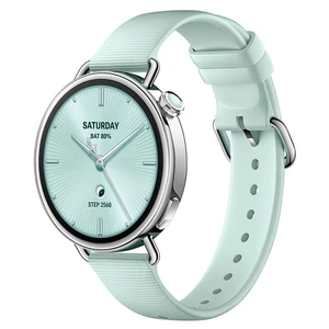 Смарт-часы Xiaomi Watch S4 41mm Fluororubber Strap (Mint Green)